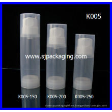 2014 Nueva Bigger Capacidad Airless-botella 50ml 150ml 200ml 250ml airless cosméticos envases airless botella cosmética